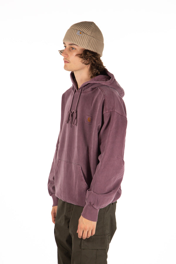 Hooded Vista Sweatshirt Dark Plum