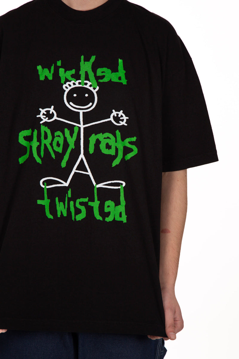 Wicked Twisted Tee Black