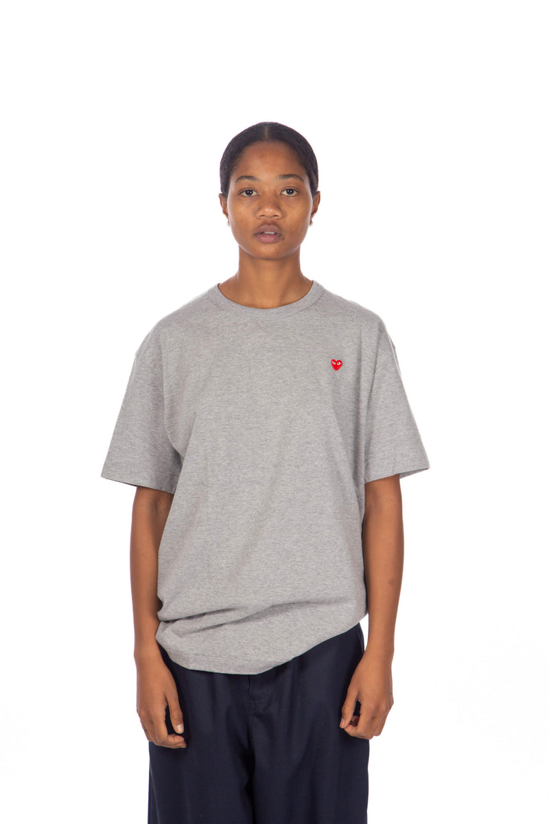 Grey Little Heart Tee