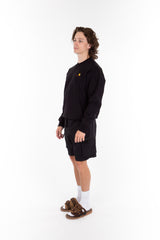 American Script Crewneck Sweat Black