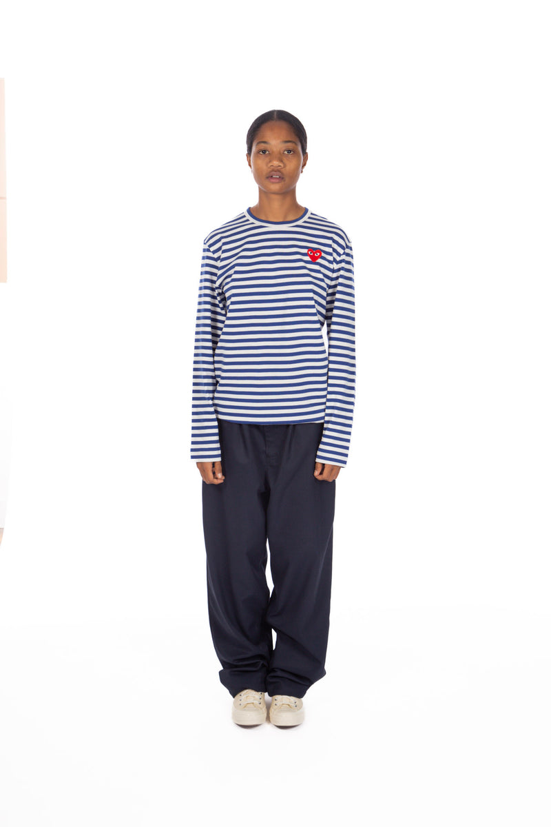 Blue Striped Long Sleeve