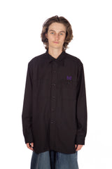 Work Shirt Black Gabardine