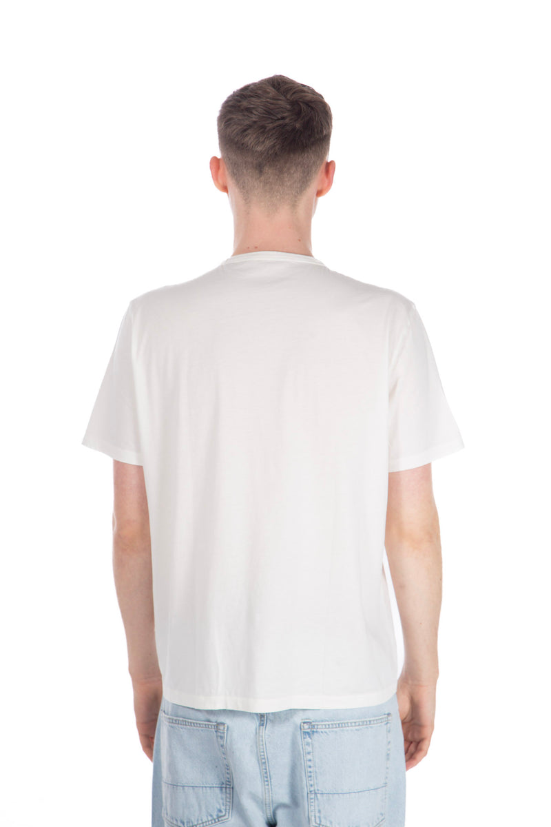 New Box T-shirt White Clean Jersey