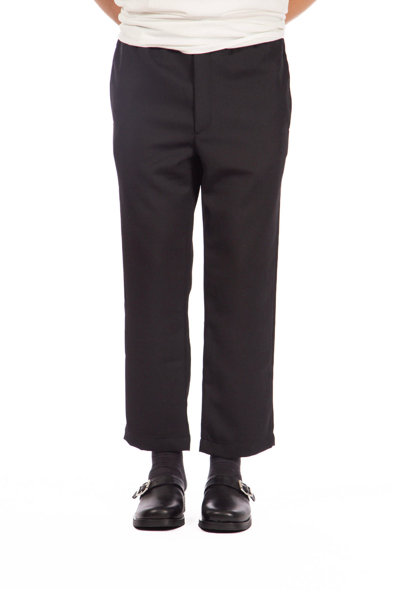 Layover Pant Wool Drill Black