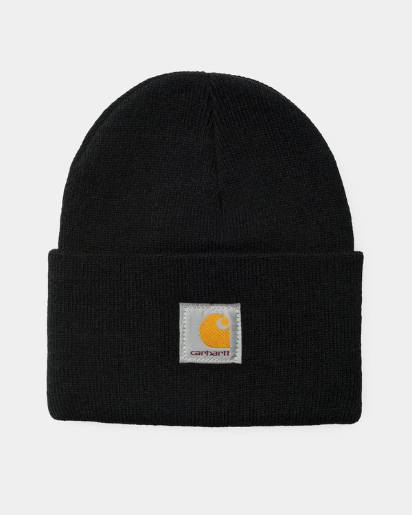 Acrylic Watch Hat Black