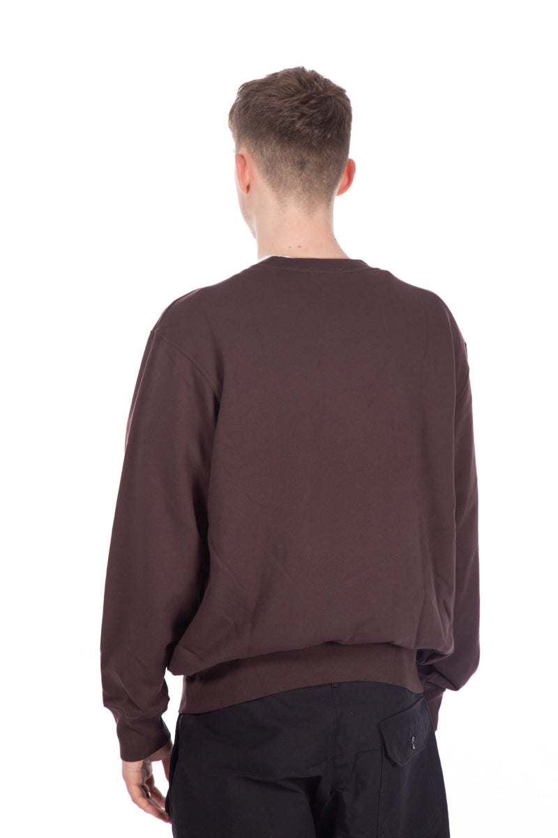 Relaxed Sweatshirt Deep Brown