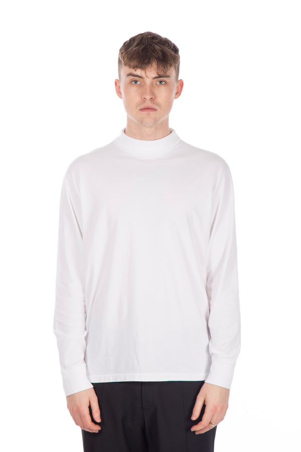 Jersey Turtleneck White