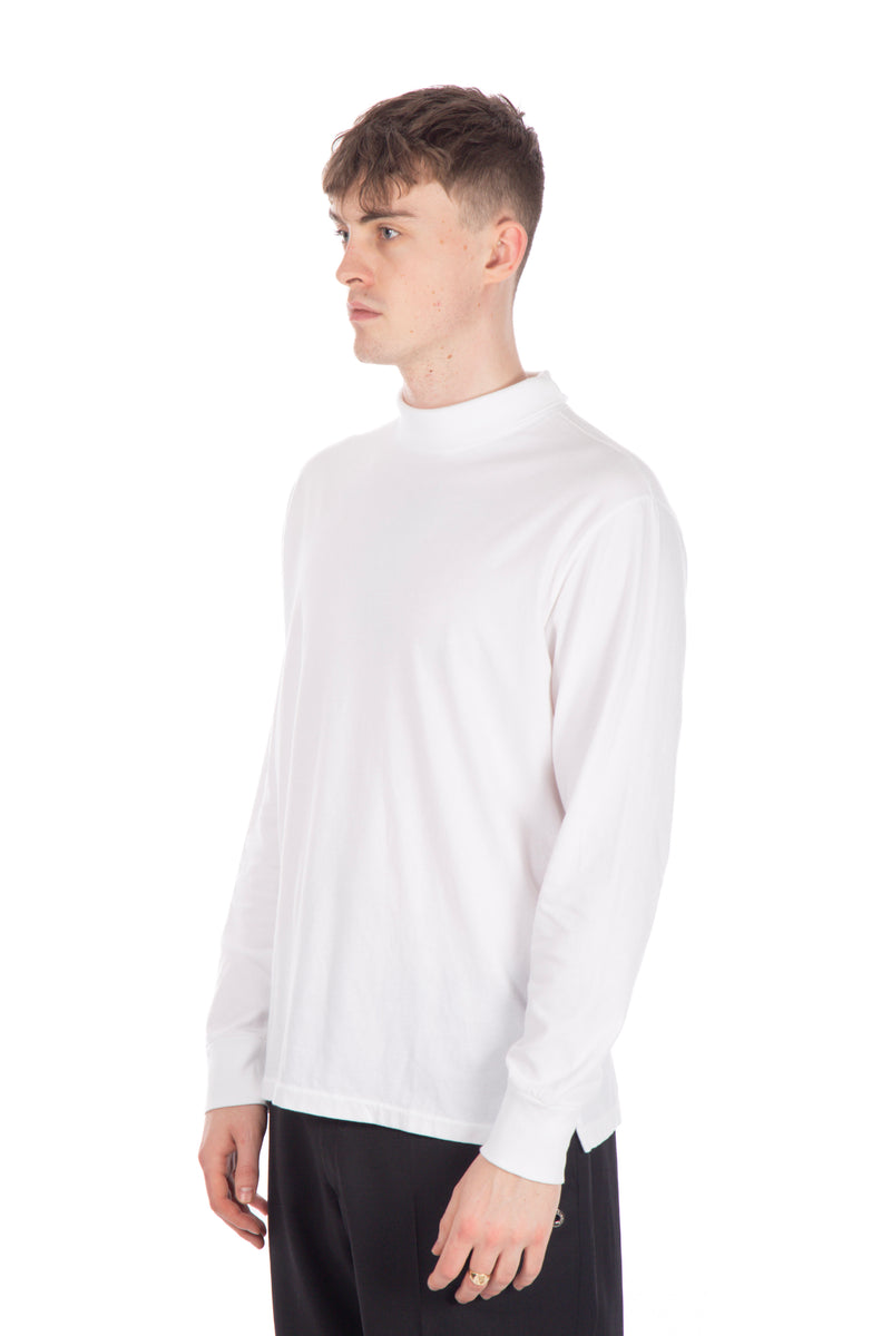 Jersey Turtleneck White