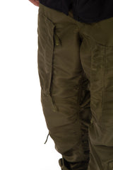 Aircrew Pant Flight Satin Nylon Olive