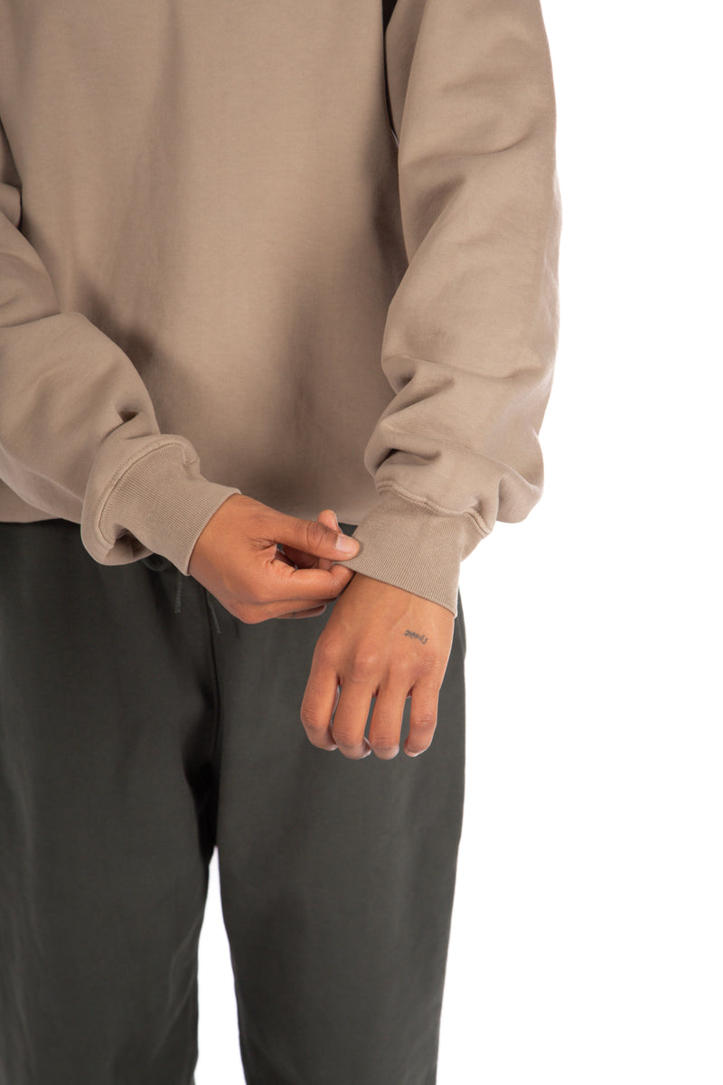 Jacob Sweatshirt Dark Sand
