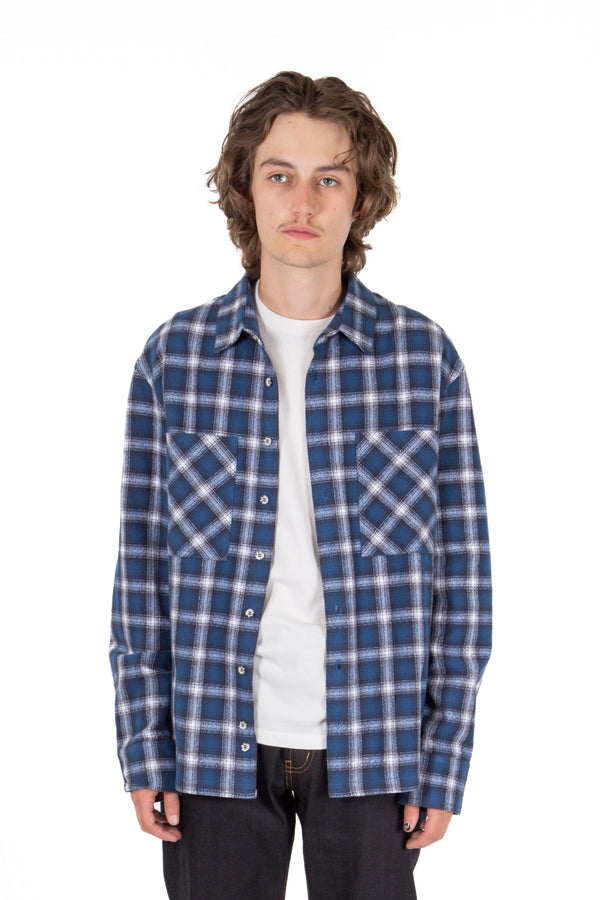 Primo Flannel Blue Plaid