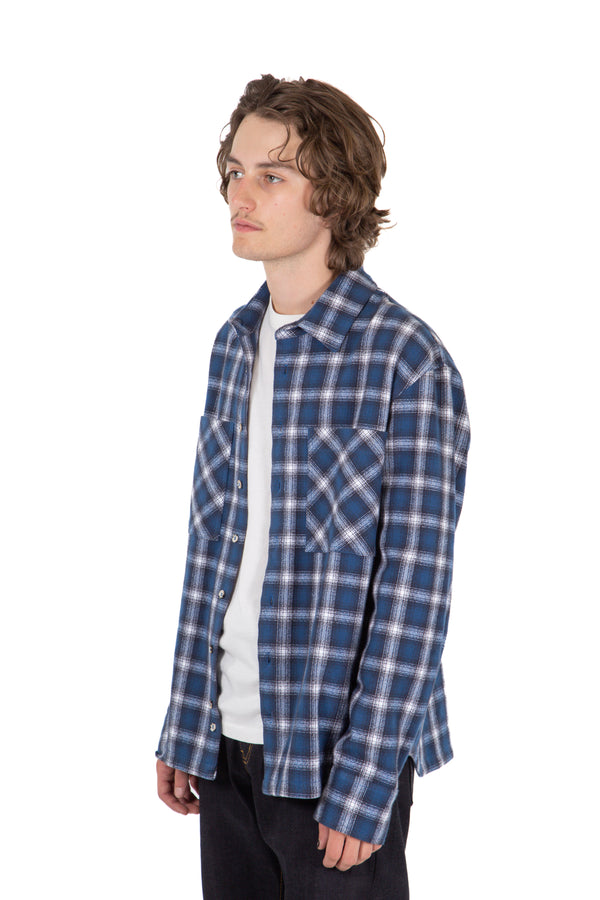 Primo Flannel Blue Plaid