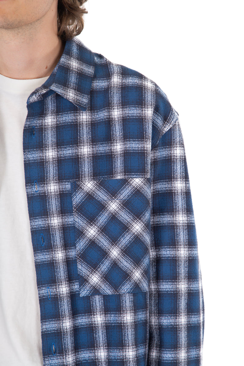 Primo Flannel Blue Plaid