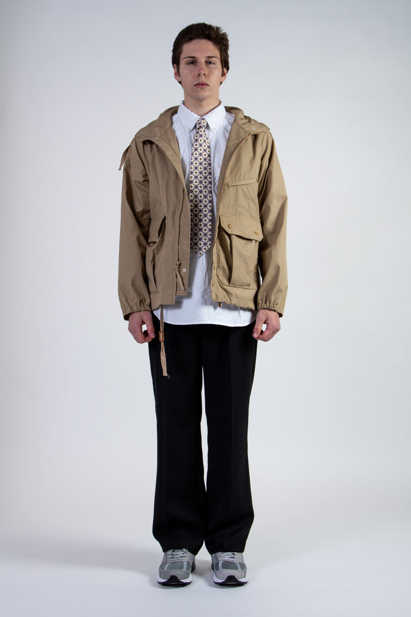 Popover BD Shirt White Cotton Oxford