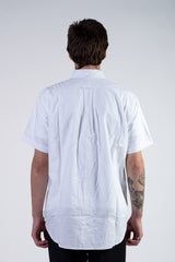 Popover BD Shirt White Cotton Oxford
