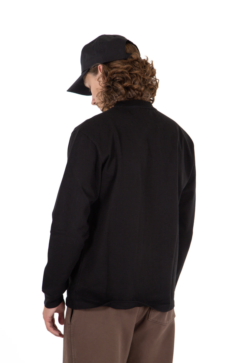 L/S Rugby Shirt Black