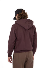 Heavy Zip Up Raisin