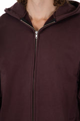 Heavy Zip Up Raisin