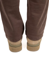 Els Mwpab Mid Suede Boots Beige