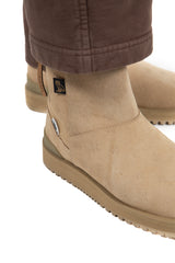 Els Mwpab Mid Suede Boots Beige
