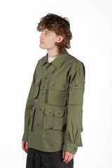 Explorer Shirt Jacket Olive Cotton Ripstop