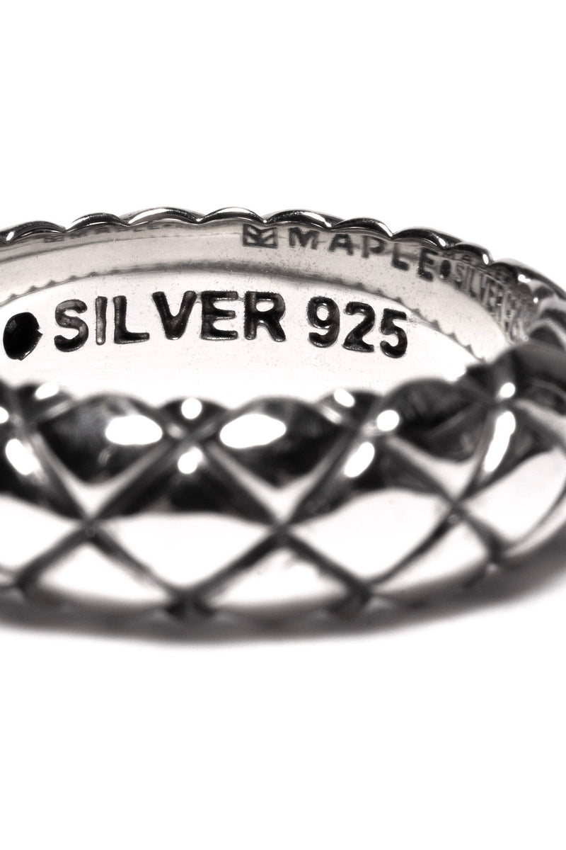 Quilted Band Ring