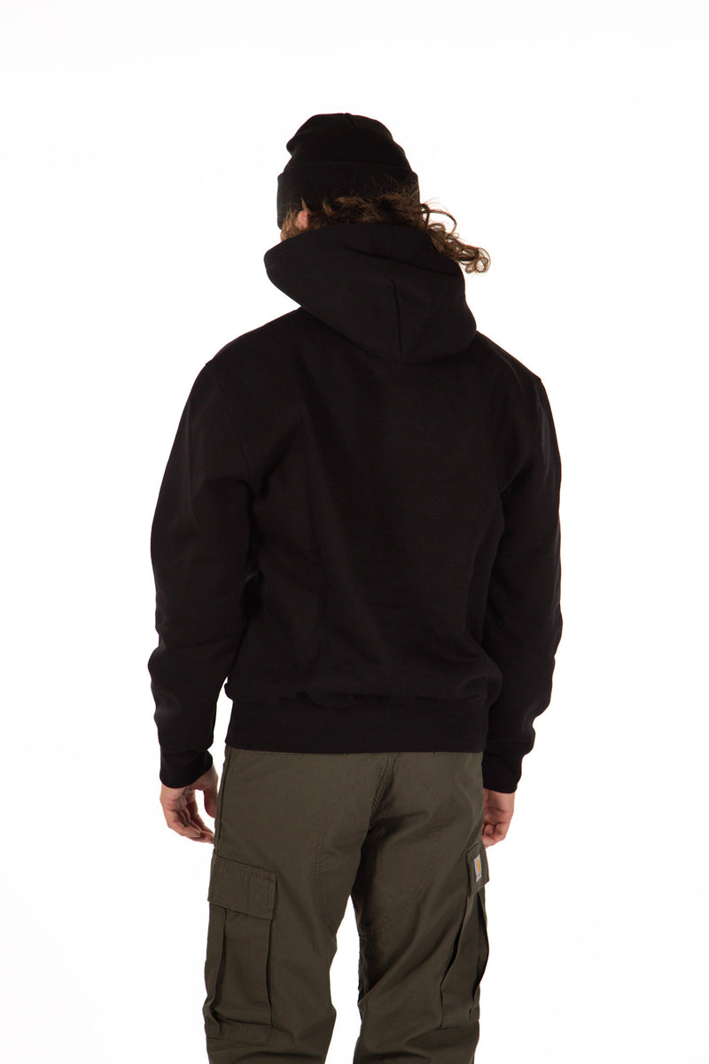 Hooded Carhartt Sweatshirt Black / Black