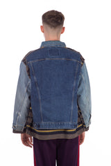 Jean Jacket + Blanket Covered Reversible Jacket