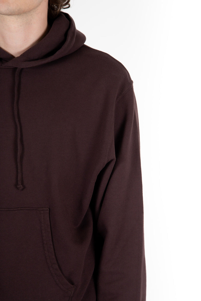 Classic Fit Hoodie Deep Brown