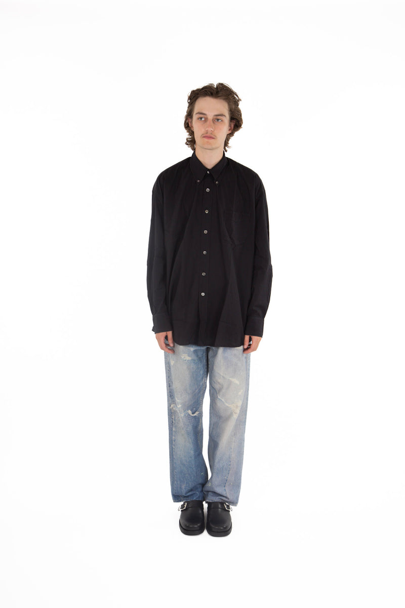 Borrowed BD Shirt Black Voile