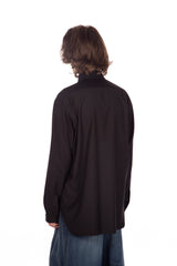 Work Shirt Black Gabardine
