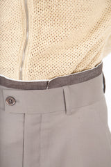 High Top Chino Grey Tropical Wool