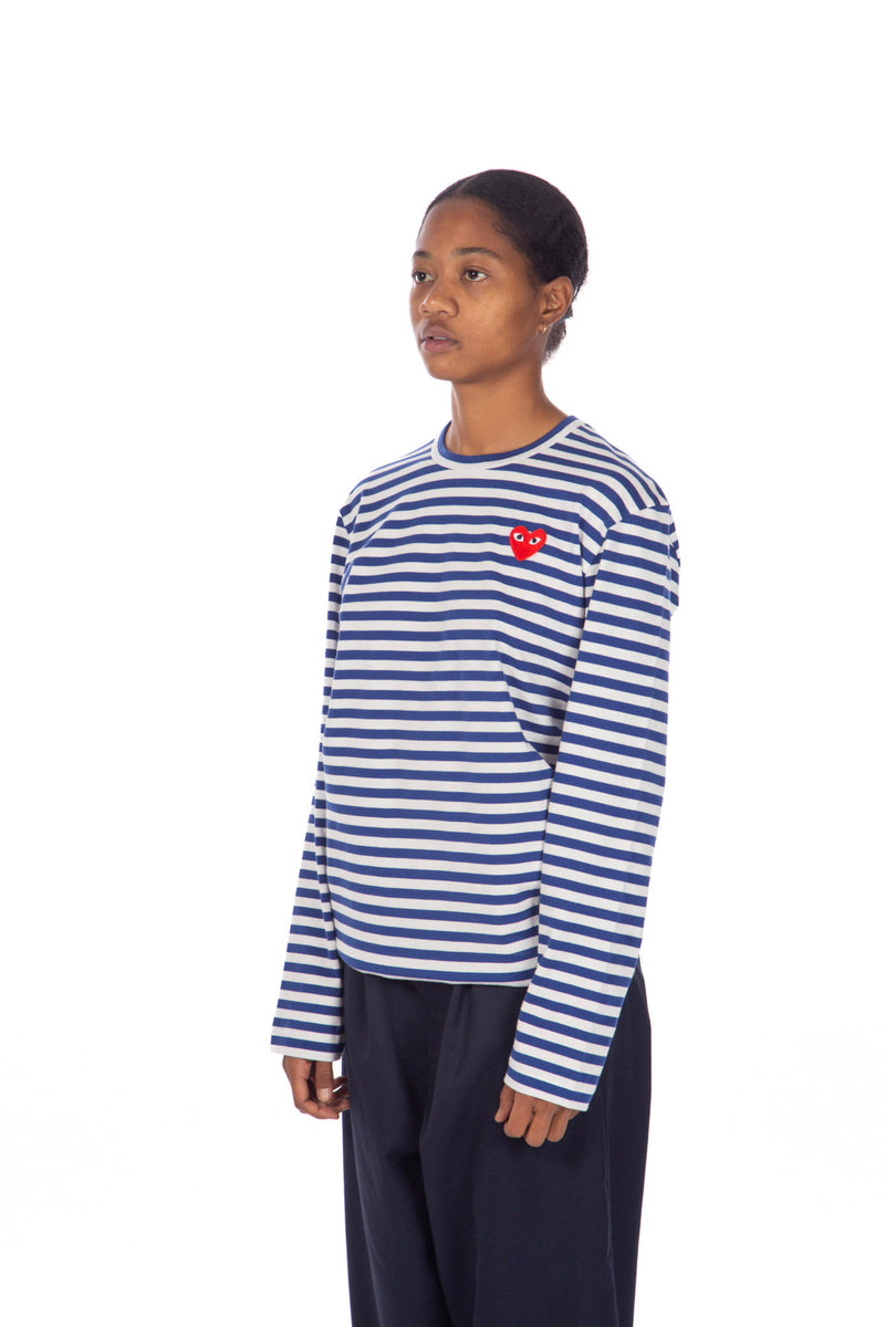 Blue Striped Long Sleeve