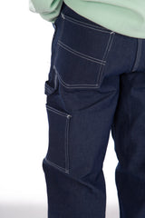 Double Knee Painter Pant Indigo Denim