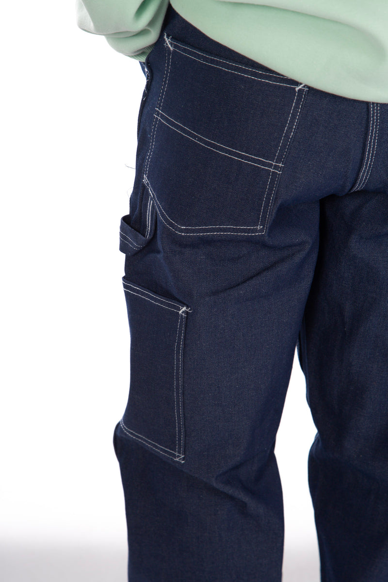 Double Knee Painter Pant Indigo Denim