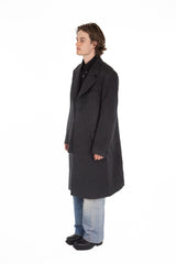 Dolphin Coat Ash Grey Cash Wool