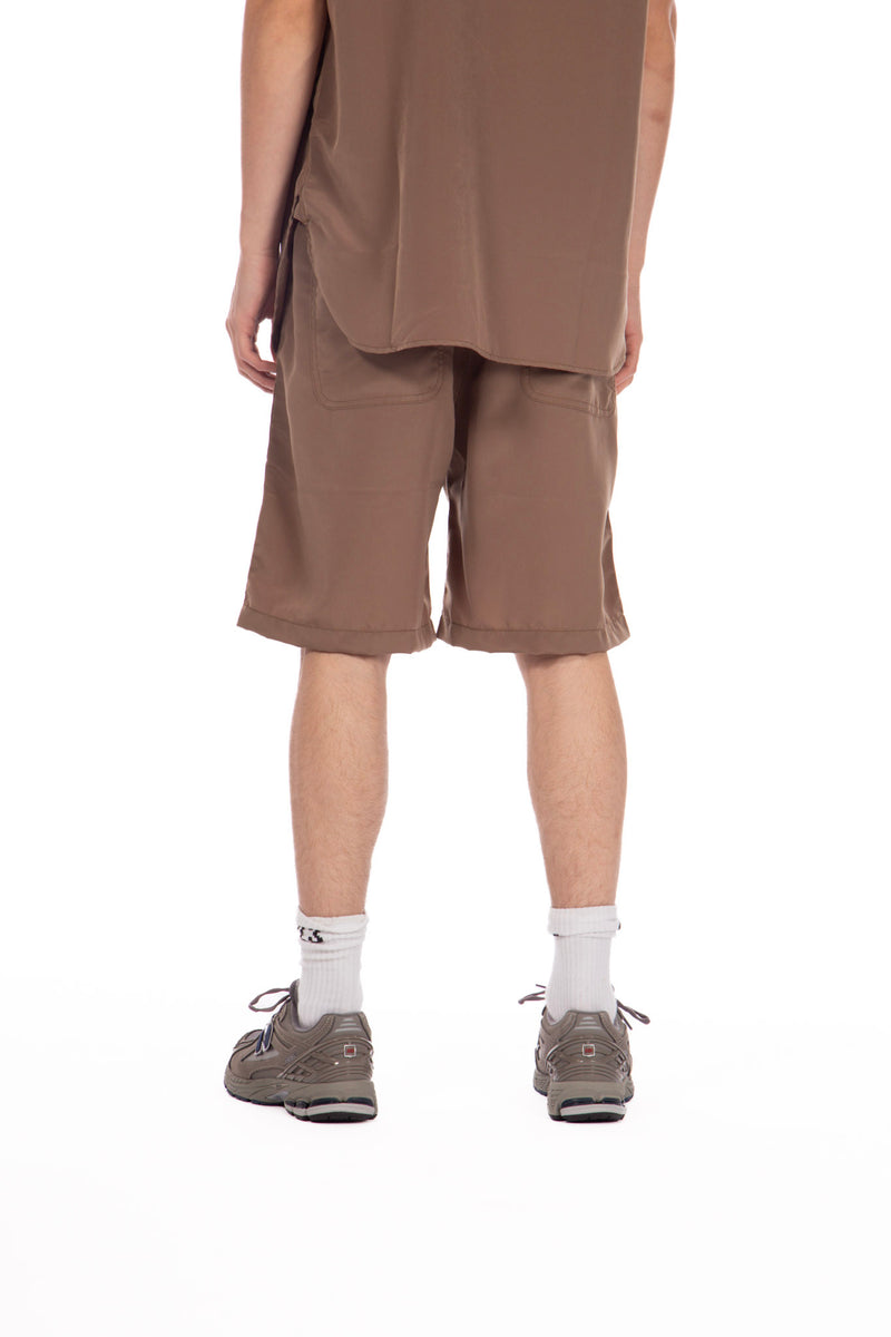 Basketball Shorts Camel