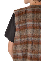 Ament Check Mohair Vest