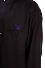 Work Shirt Black Gabardine