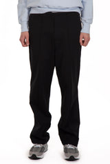 Nylon Band Pant Black