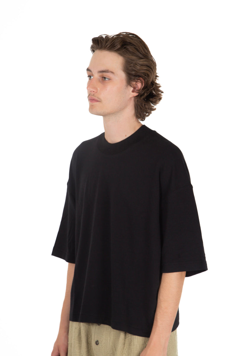 Box Fit Tee Black / White