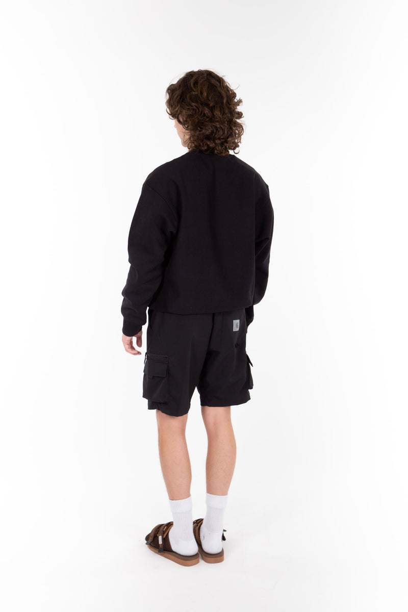 American Script Crewneck Sweat Black