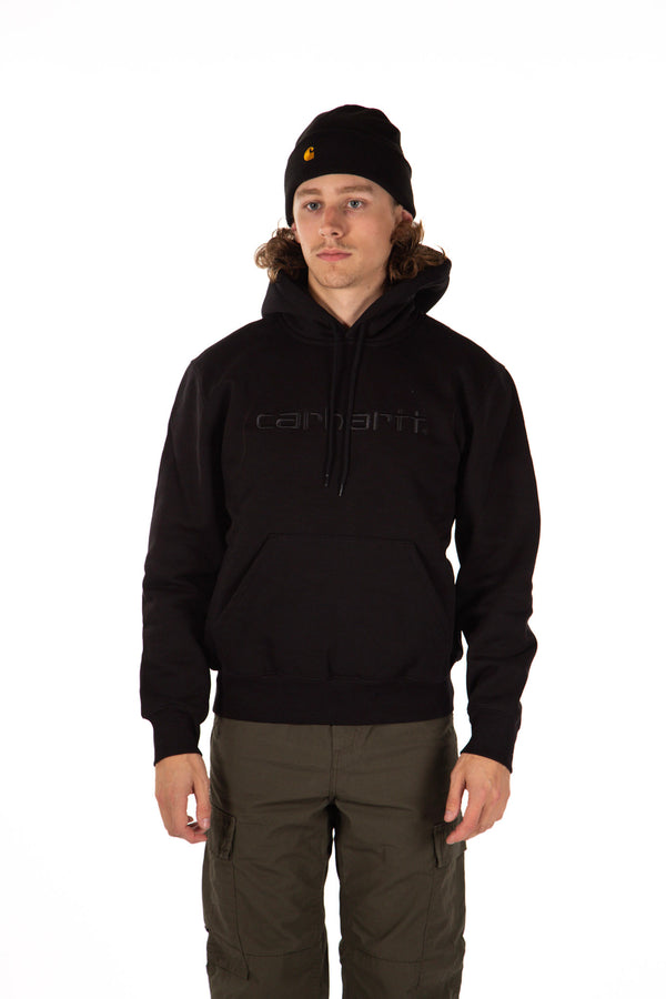 Hooded Carhartt Sweatshirt Black / Black
