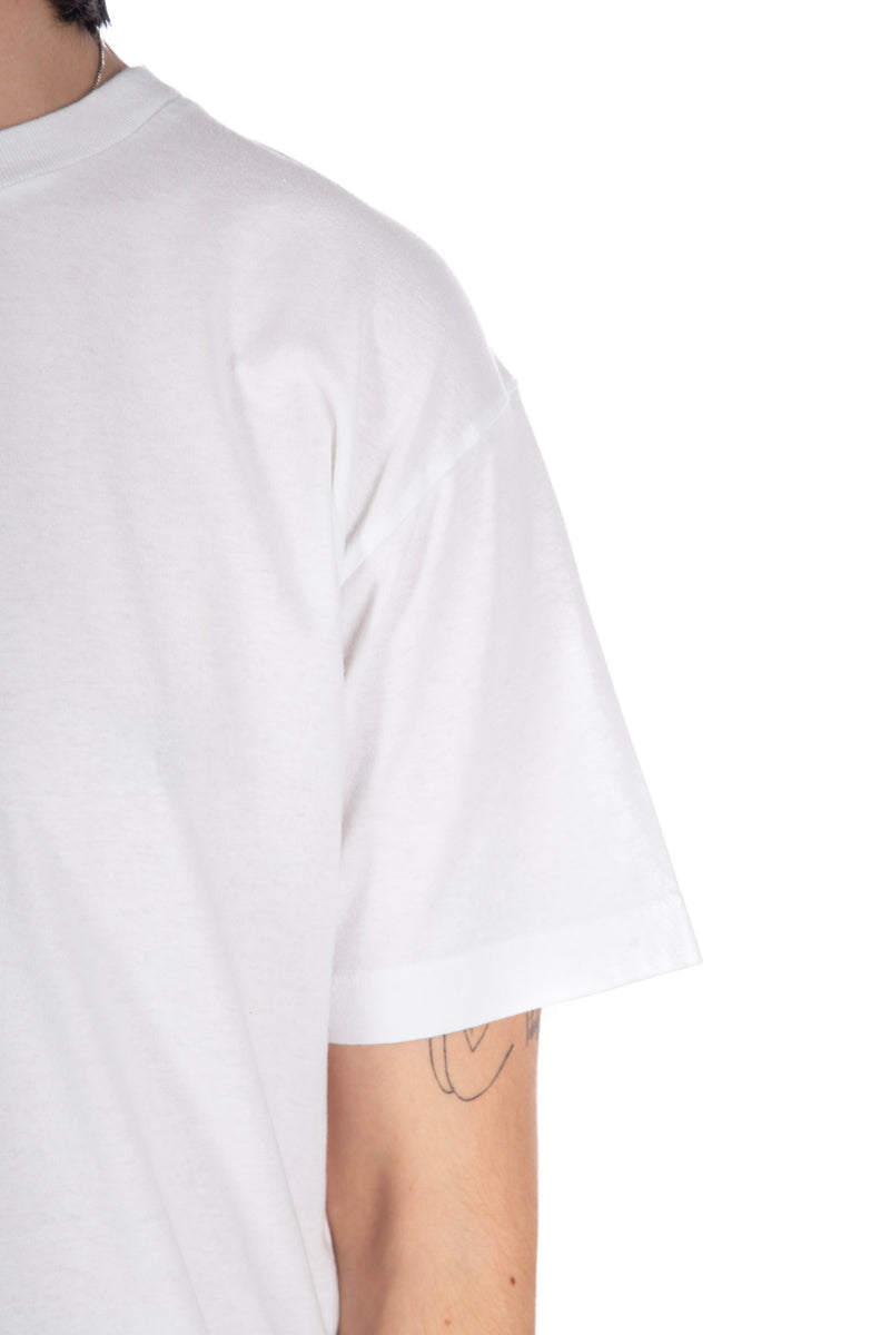 Institutional One Print Tee White