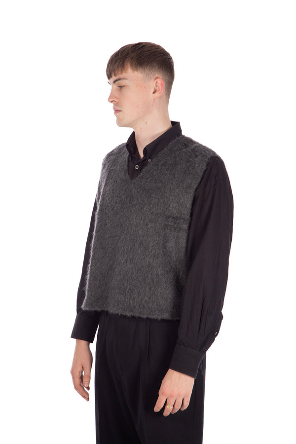 Double Lock Vest Ash Grey
