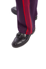 Narrow Track Pant - Poly Smooth Dark Purple