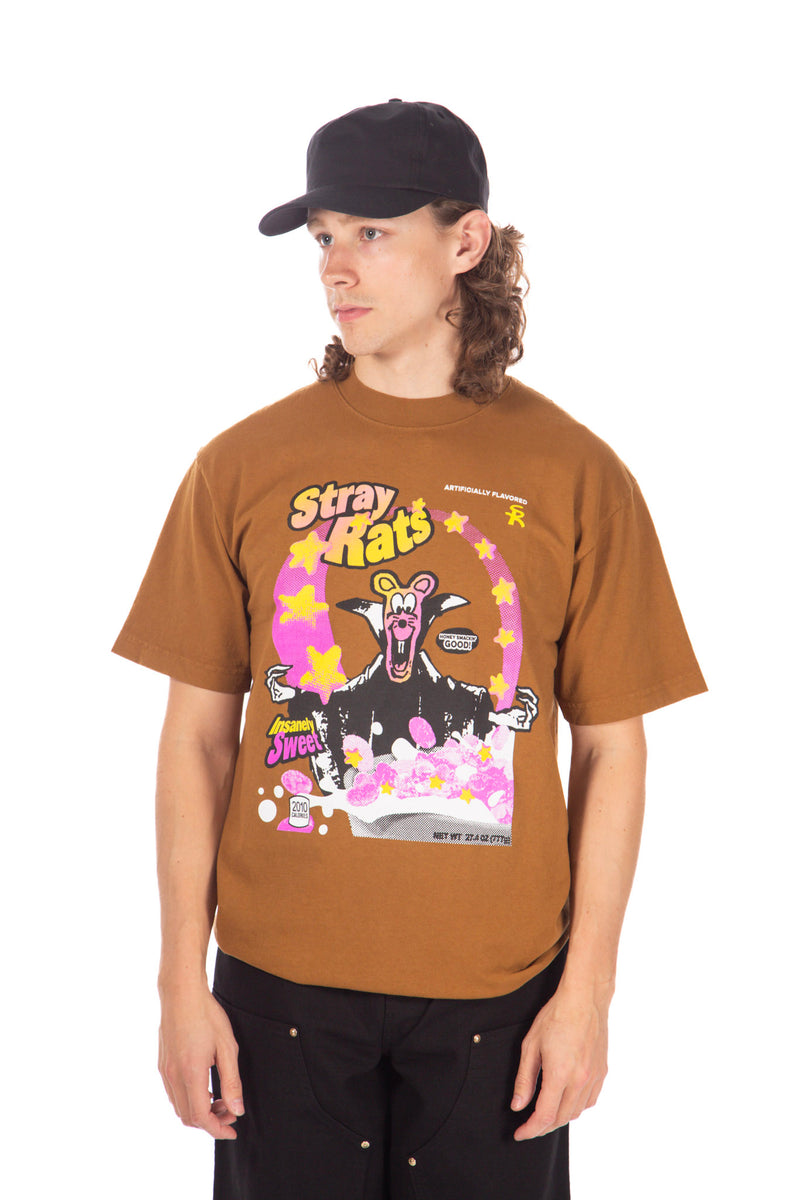 Cereal Tee Brown