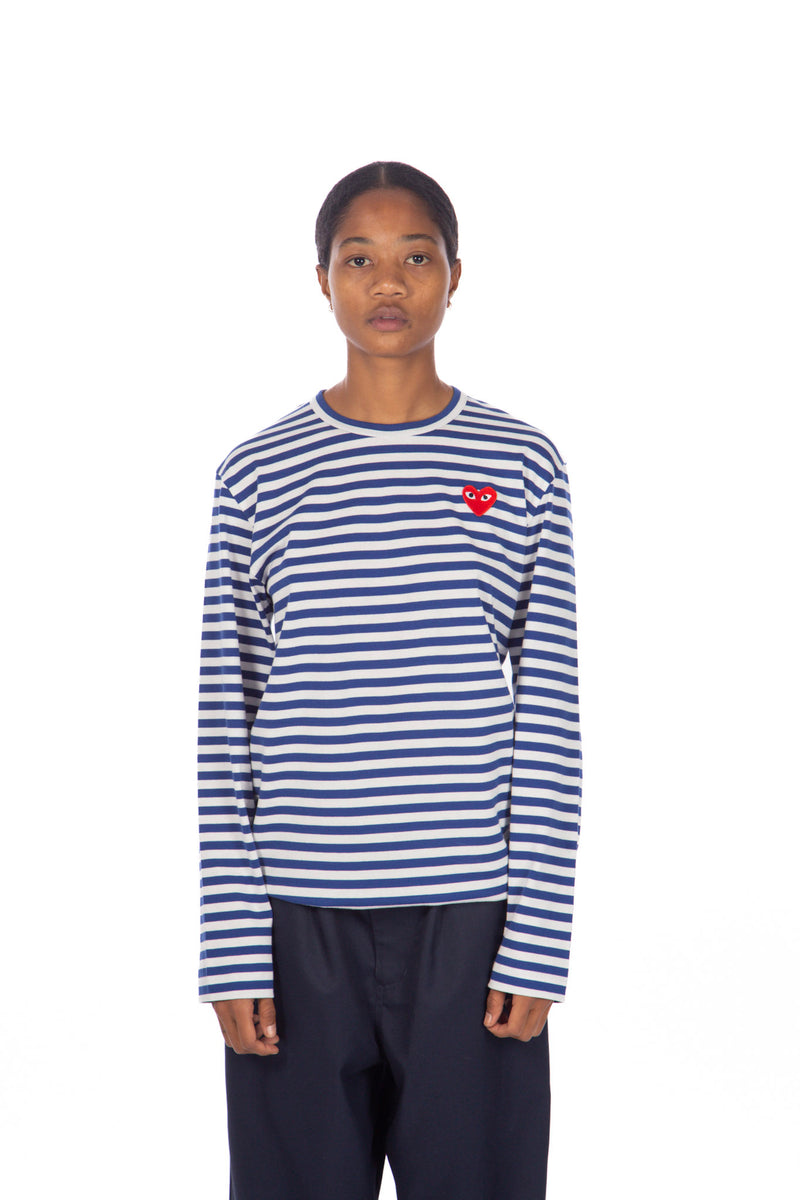 Blue Striped Long Sleeve