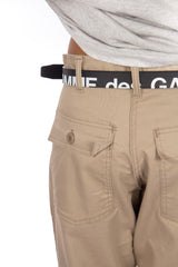 Huge Logo Belt Black