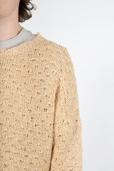 Popover Roundneck Beige Faux Cord